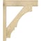 Ekena Millwork Balboa Block Rough Sawn Outlooker, Douglas Fir, 6"W x 24"D x 28"H OUT06X24X28BOA05RDF - alternate 2